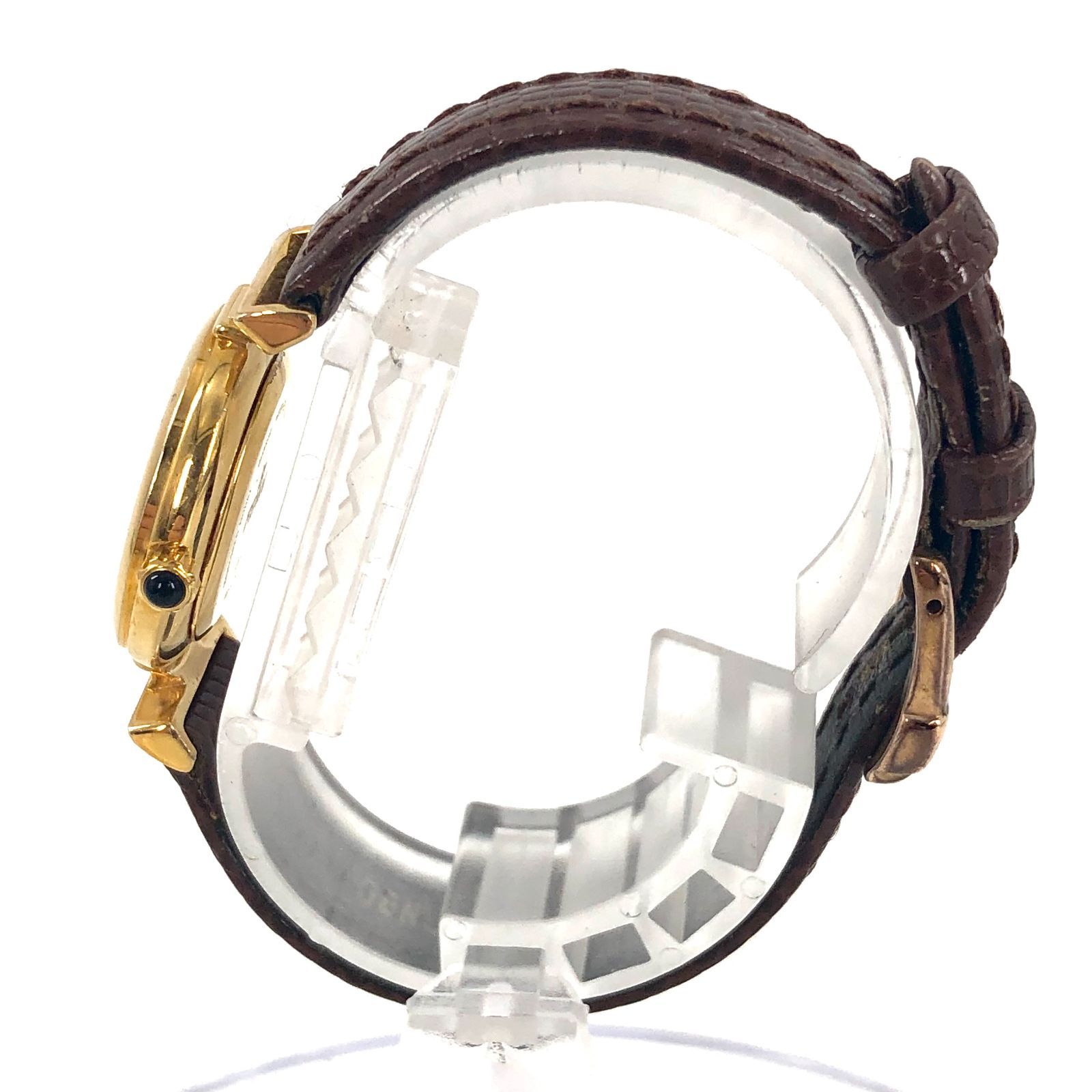 FENDI フェンディ 320L QZ/GP ブラック文字盤 レディース腕時計