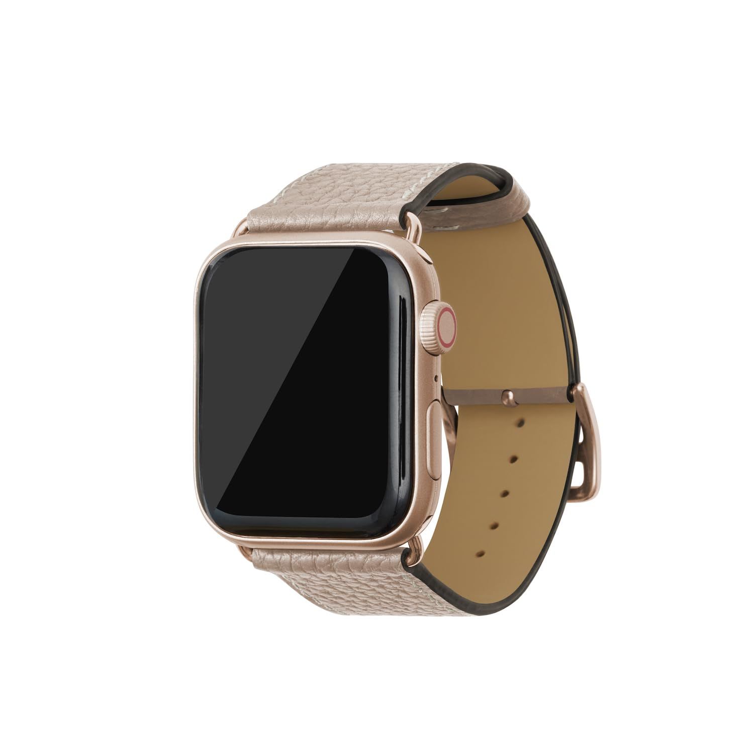 BONAVENTURA Apple Watch用 レザーバンド 本革 シュリンクレザー Apple Watch Series対応 1～10 SE 第1 2世代 対応