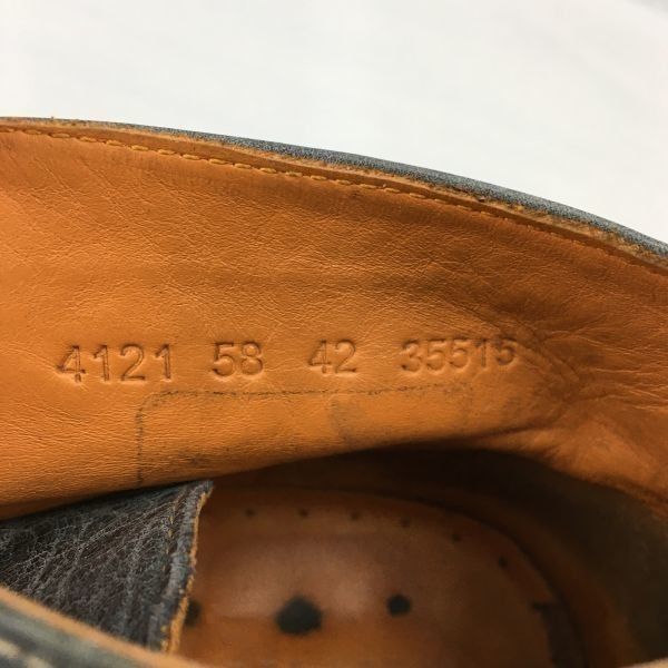 VAN LIER/ヴァンライヤー Vintage/オールレザー チャッカブーツ size42