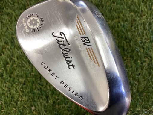 中古】 タイトリスト VOKEY SPIN MILLED SM4 ツアークロム 58