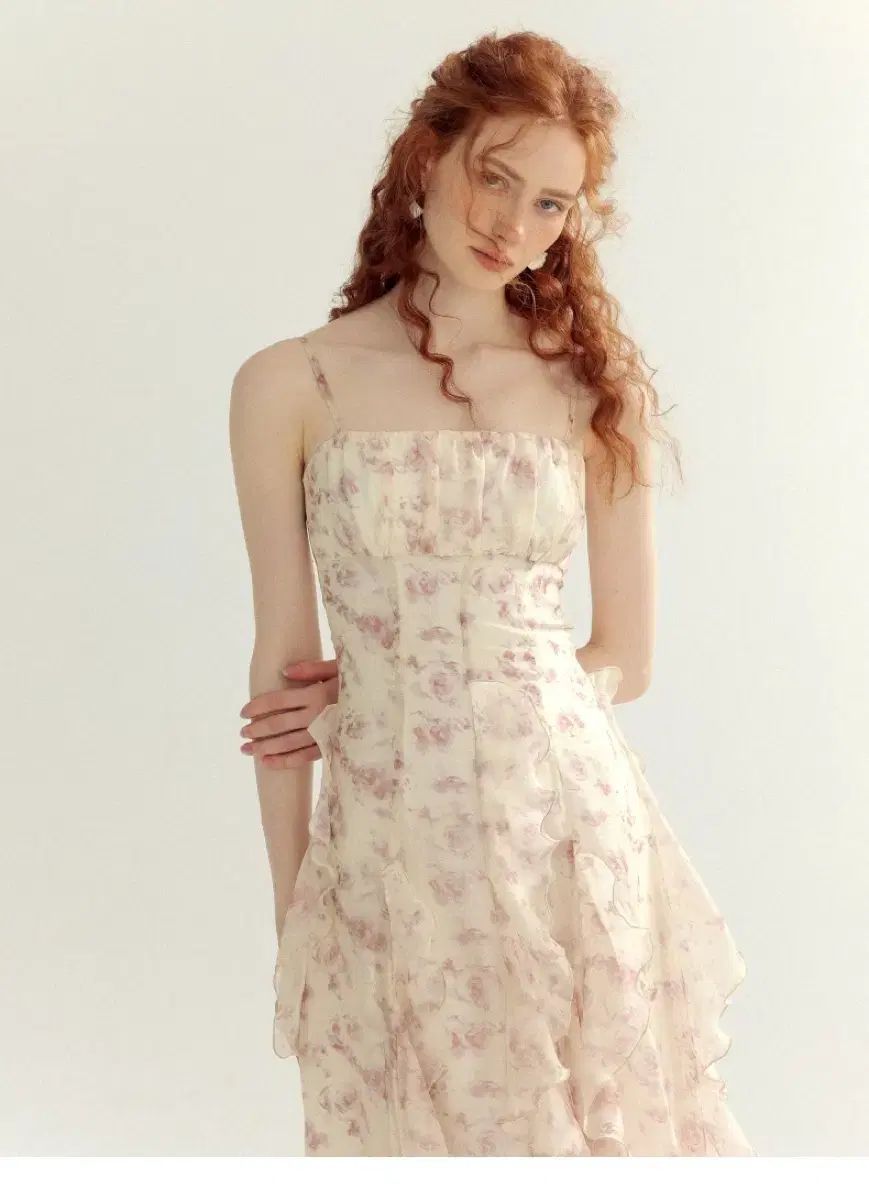 Since Then(シンスゼン) フェアリー フリル ロング丈ワンピース