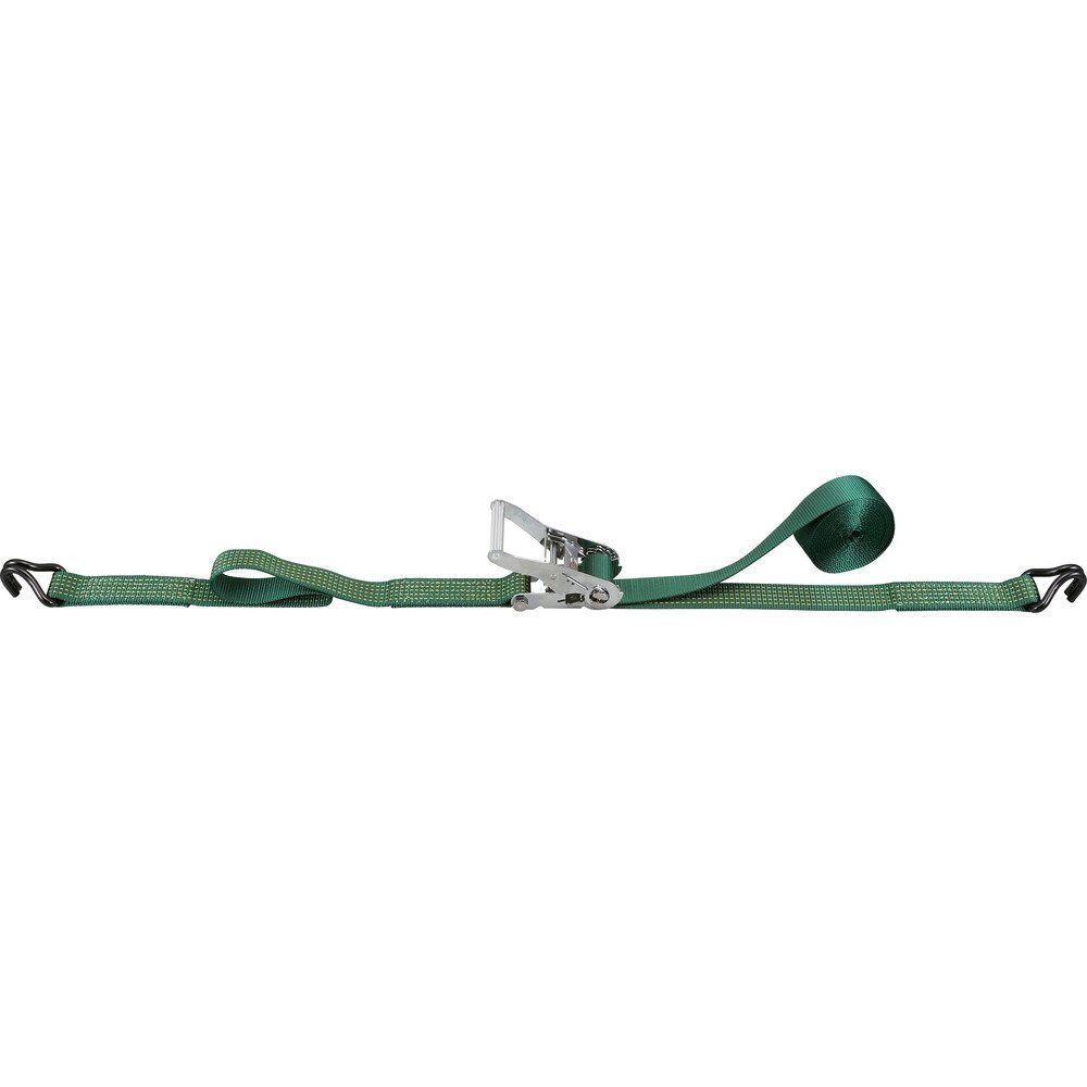 トラスコ中山 TRUSCO 強力型ベルト荷締機 Jフックタイプ グリーン 50mm幅 1000kg GX50-1000J