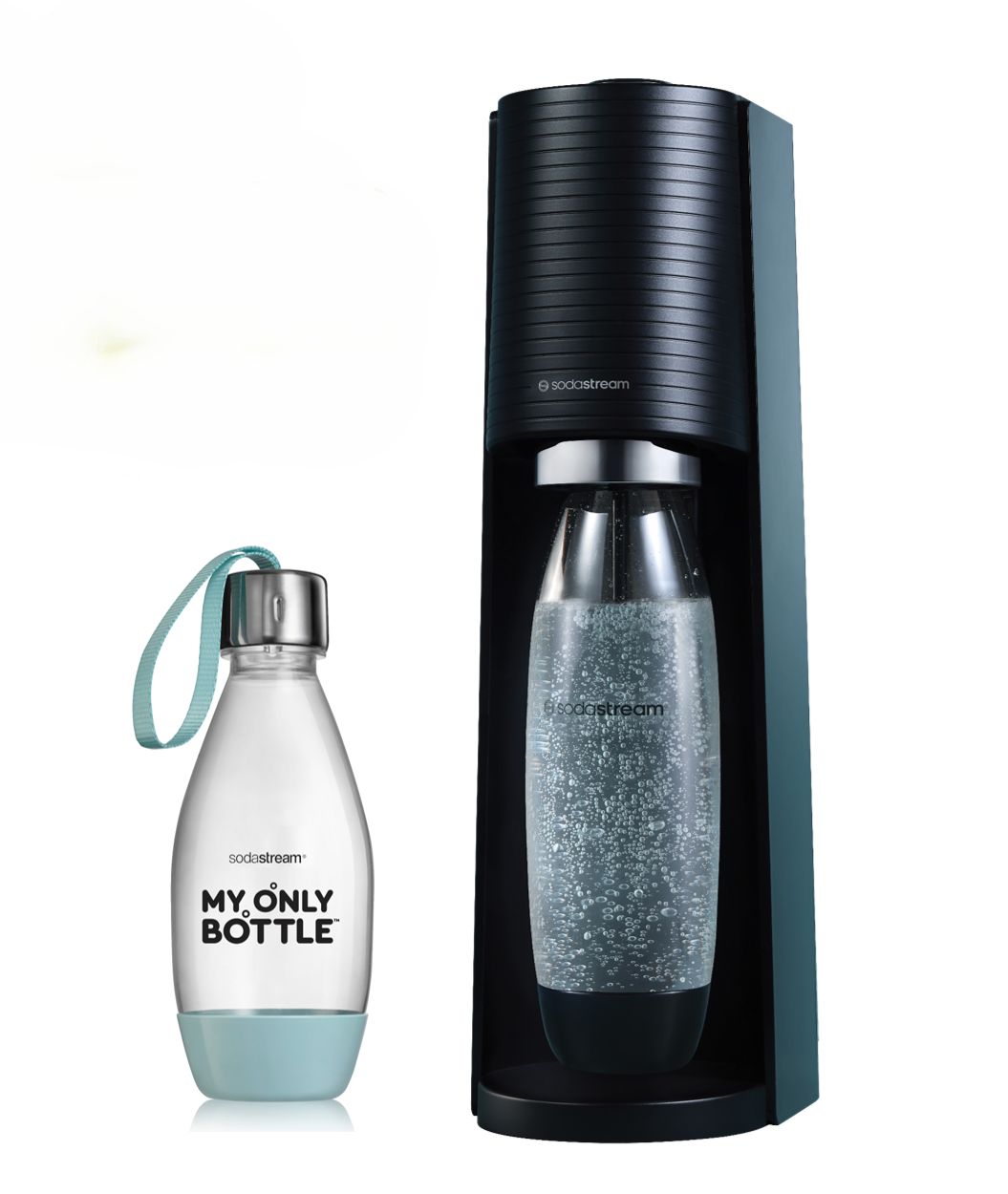 【未使用】sodastream ソーダストリーム TERRA 炭酸水 ブラック Amazon | [公式] ソーダストリーム E-TERRA（E-テラ）スターター