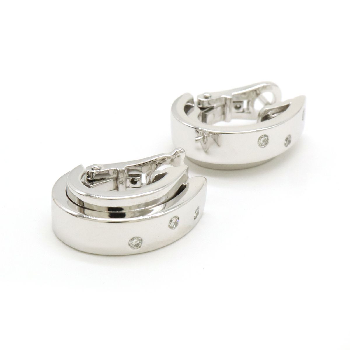 PIAGET ピアジェ ポセション ダイヤ ピアス イヤリング K18WG 750WG  