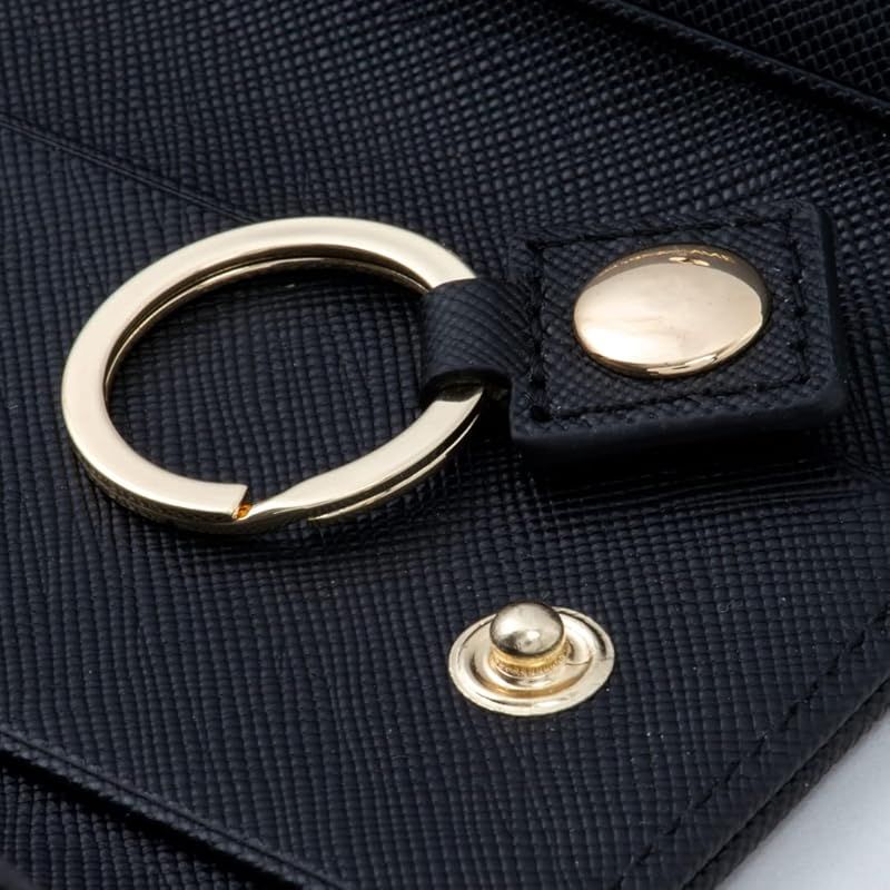 100%品質保証、送料無料。 ピンキーアンドダイアン キーケース パドロック オリジナルロゴ プリント柄 P-Dクリスタルブローチ付 PVC牛革 大人可愛い PDLWBEK1 ブラック 欲しいモノを一括サーチ。