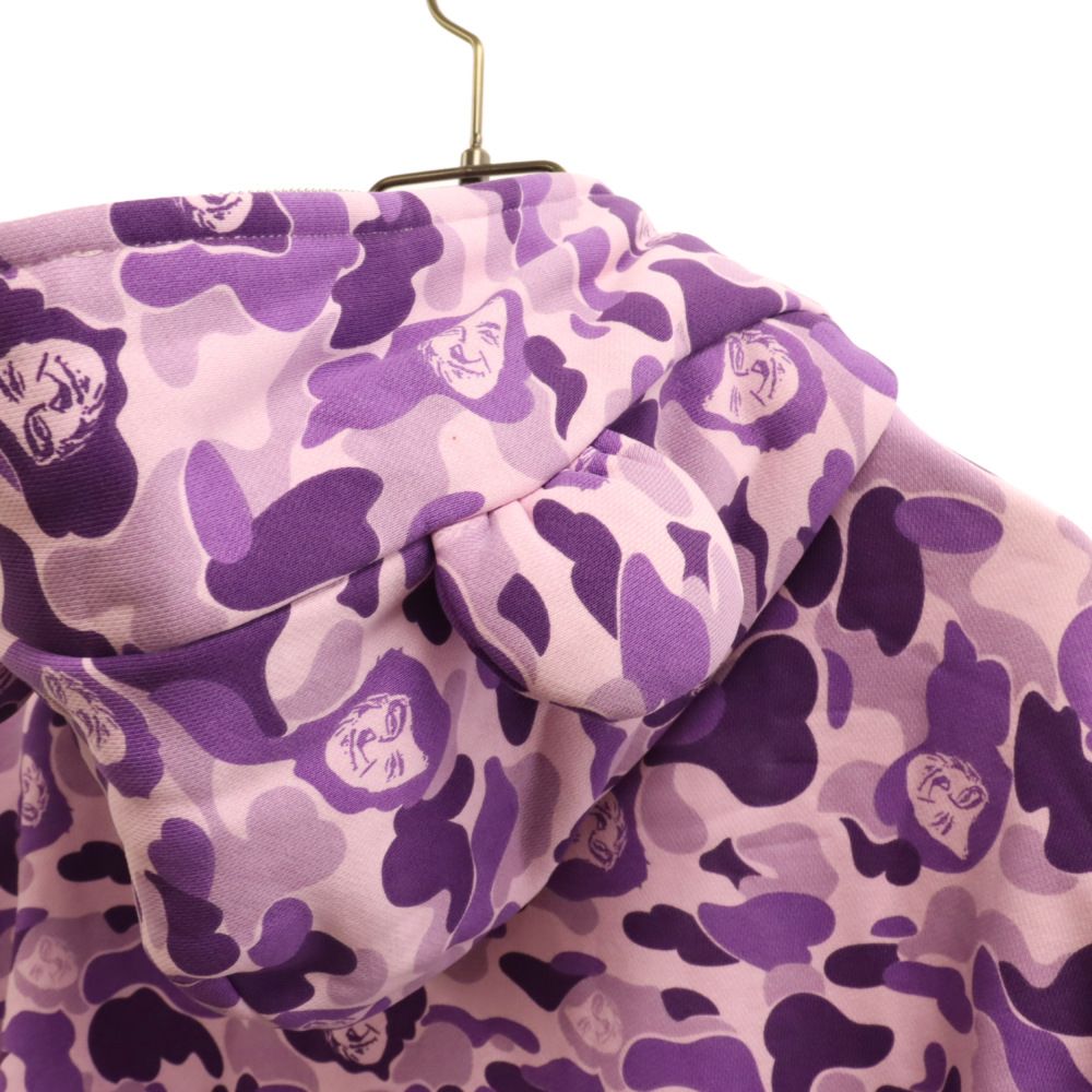 josewong ABCD zipパーカー 紫 A BATHING APE - josewong ABCD hoodieの通販 by xxx｜ア