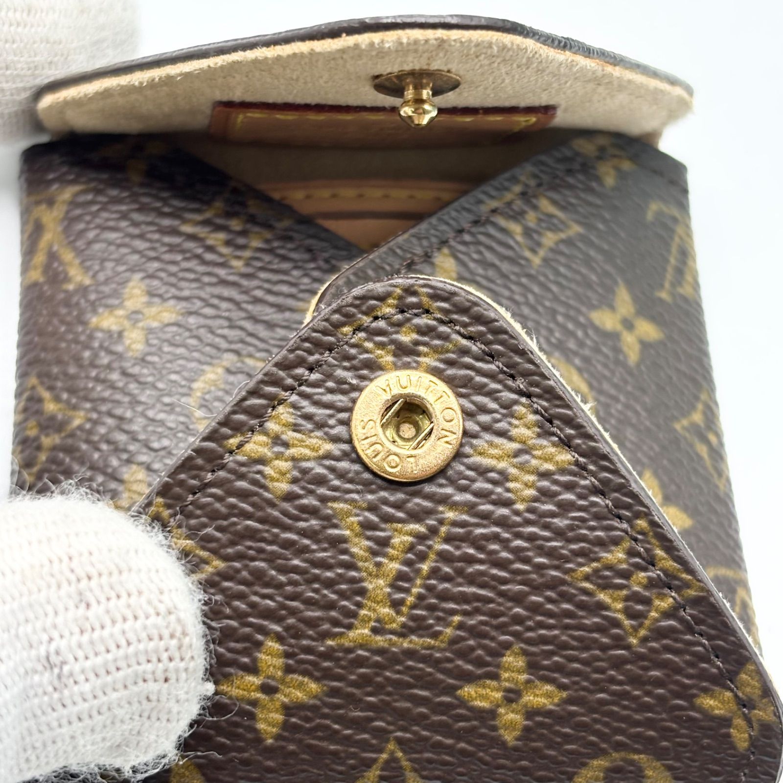 Louis Vuittonモノグラムアクセサリーケース ジュエリーレター型レア ルイヴィトン LOUIS VUITTON 未使用 モノグラム アクセサリー