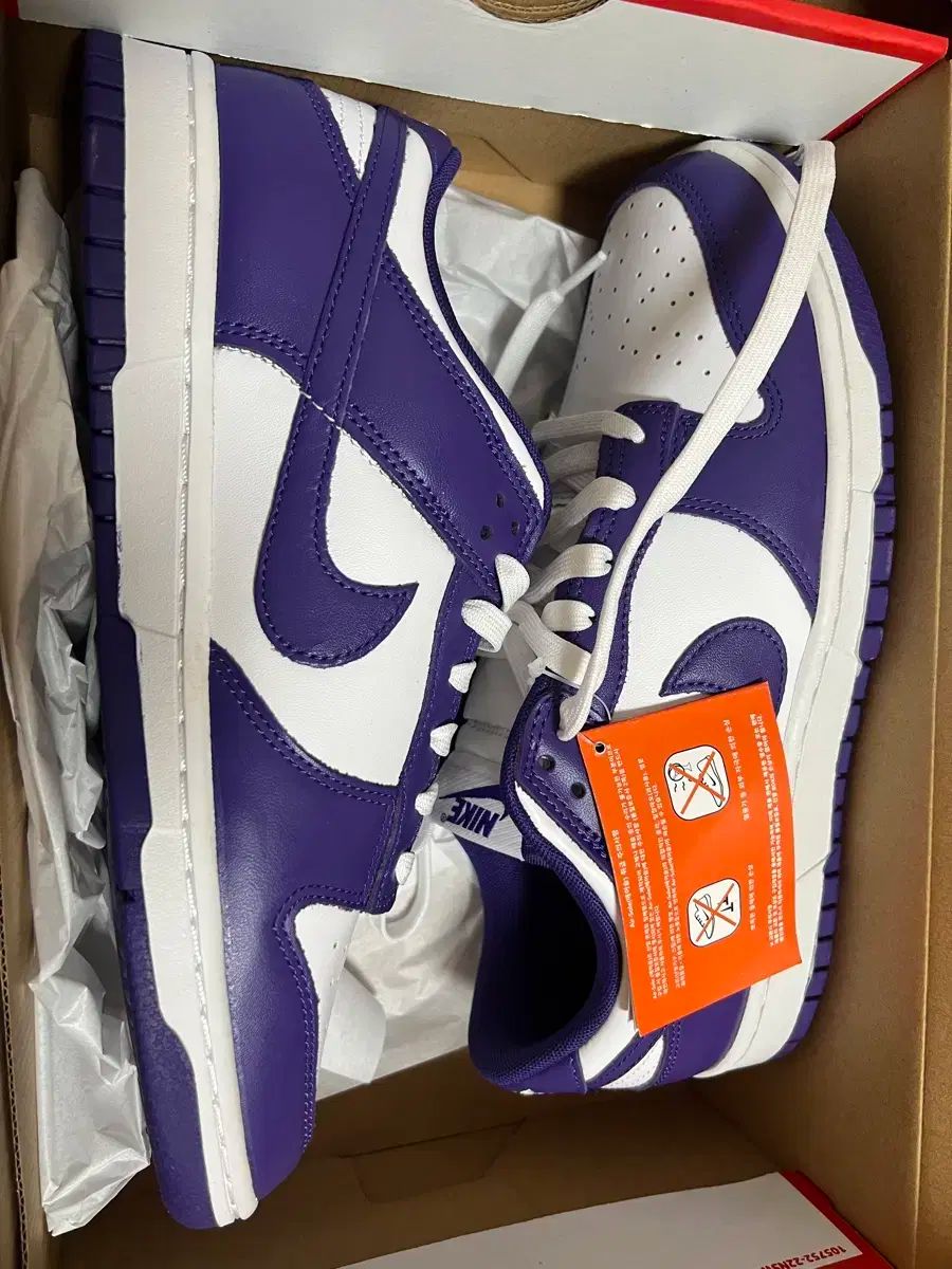 DUNK LOW ダンクロー　コートパープル Nike Dunk Low Retro \\\\\\"Championship Court 未使用NIKE&frasl;ナイキ