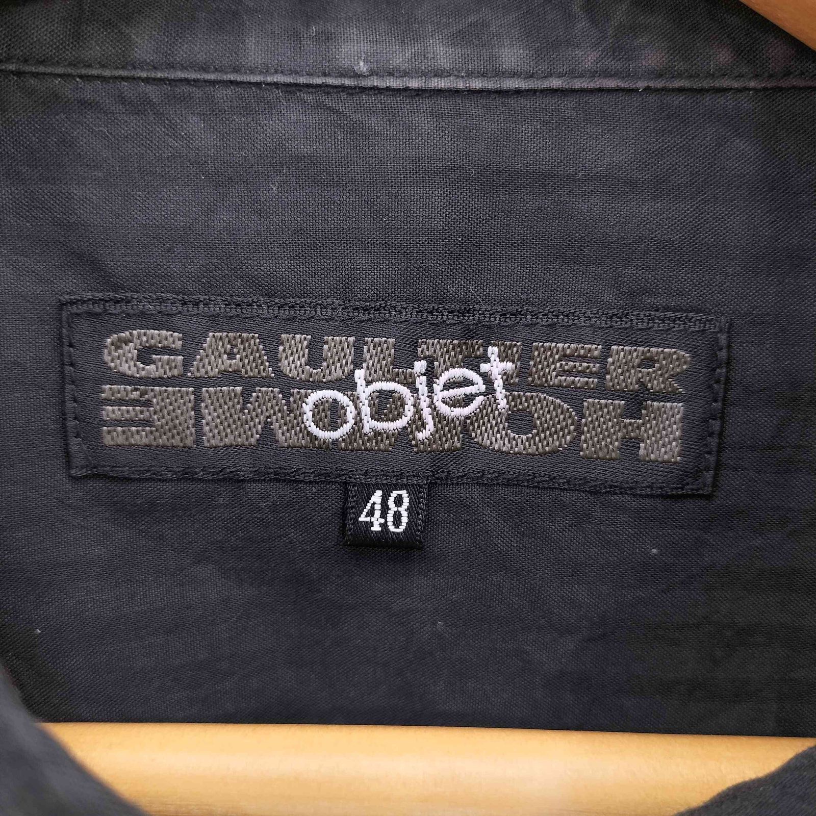 こ*こ様 希少　Y2K gaultier homme objet サイズ48 比 ジャンポールゴルチエオム Jean Paul GAULTIER HOMME objet 変形カラー