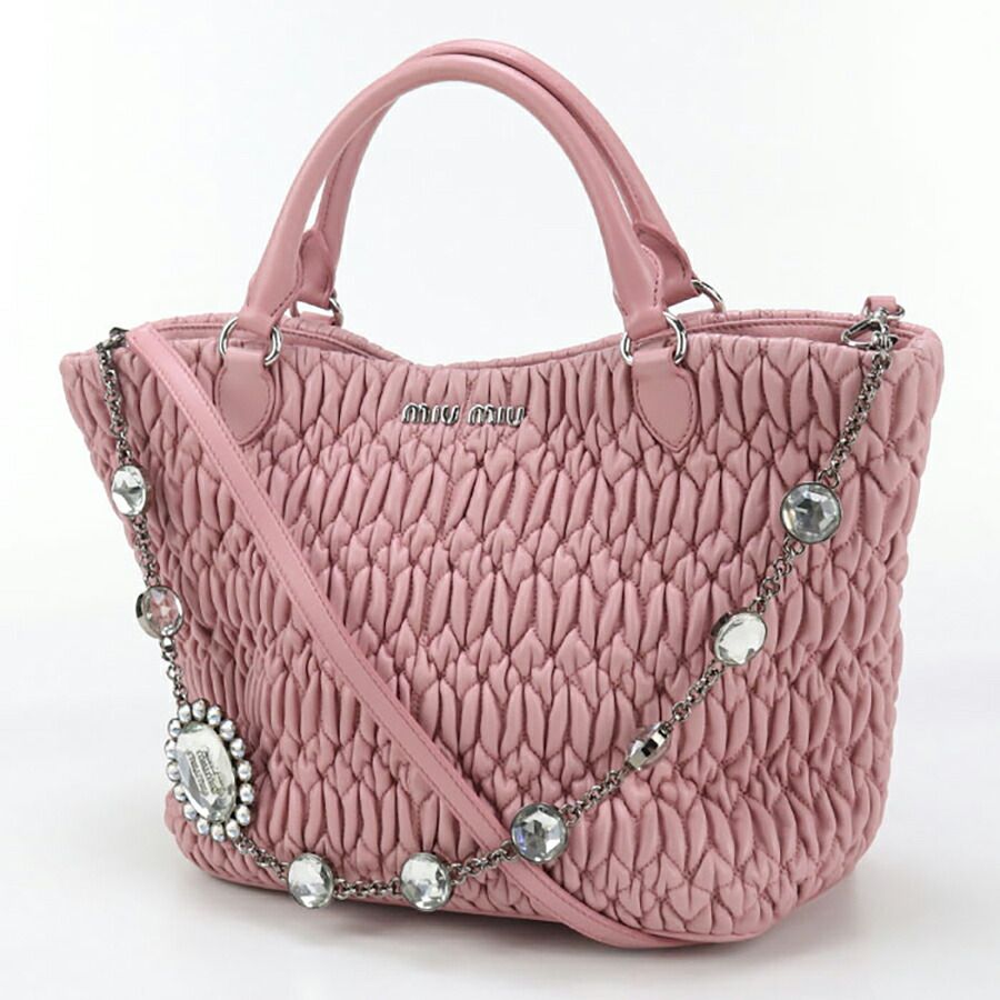 ミュウミュウ MIUMIU バッグ レディース マテラッセ 2WAY - メルカリ