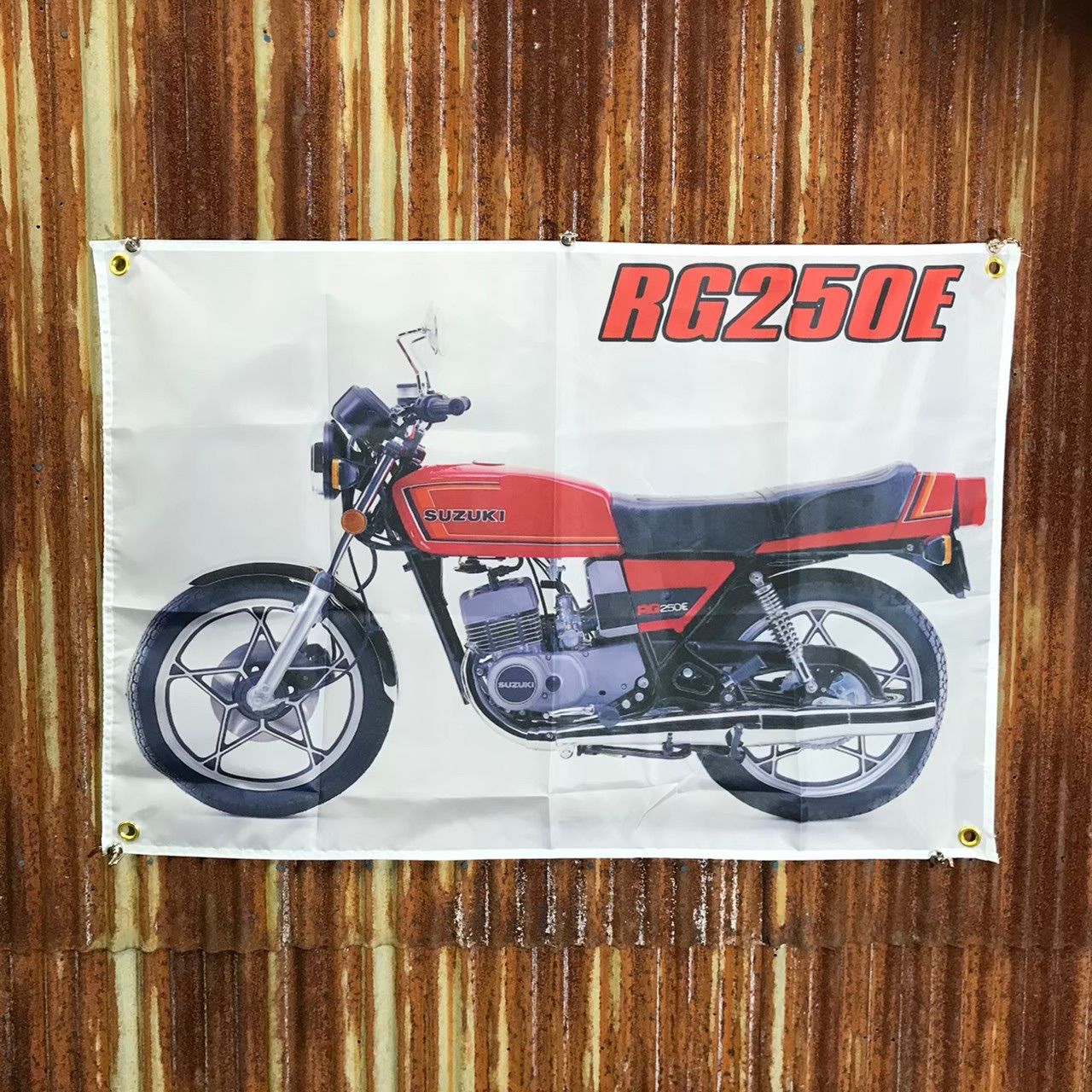 BB49 バナー フラッグ SUZUKI スズキ RG250E BEET GS - メルカリ