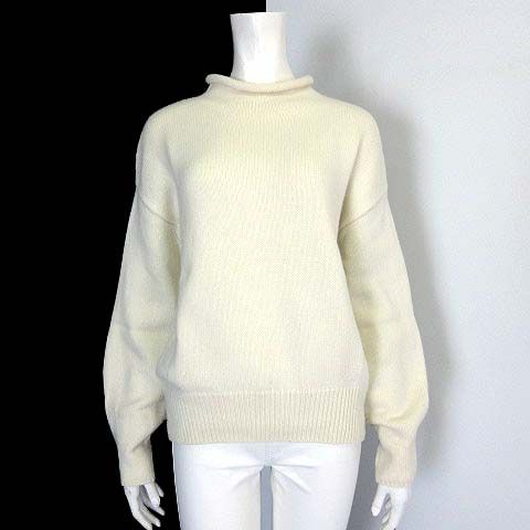 23区 定価2.5万 ウールカシミヤブレンドバルキー Vネック ワンピース