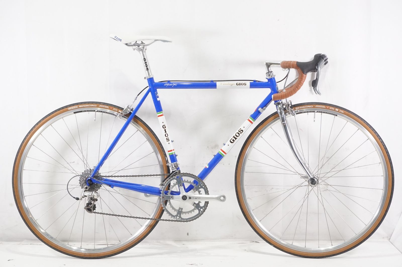 gios vintage クロモリ ロードバイク カスタム多数 GIOSのクロモリの謎