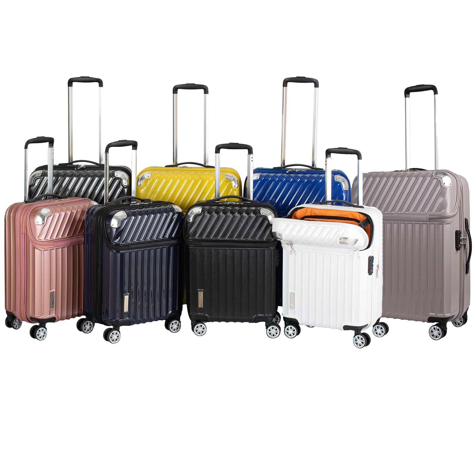 スーツケース ジッパー