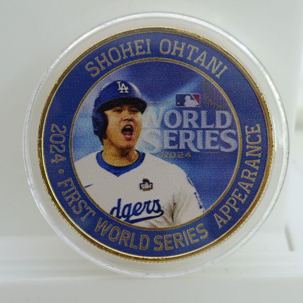 The Highland Mint ◆ドジャース 大谷翔平 ワールドシリーズ 2025 優勝記念 ゴールドコイン 2025個 趣味雑貨