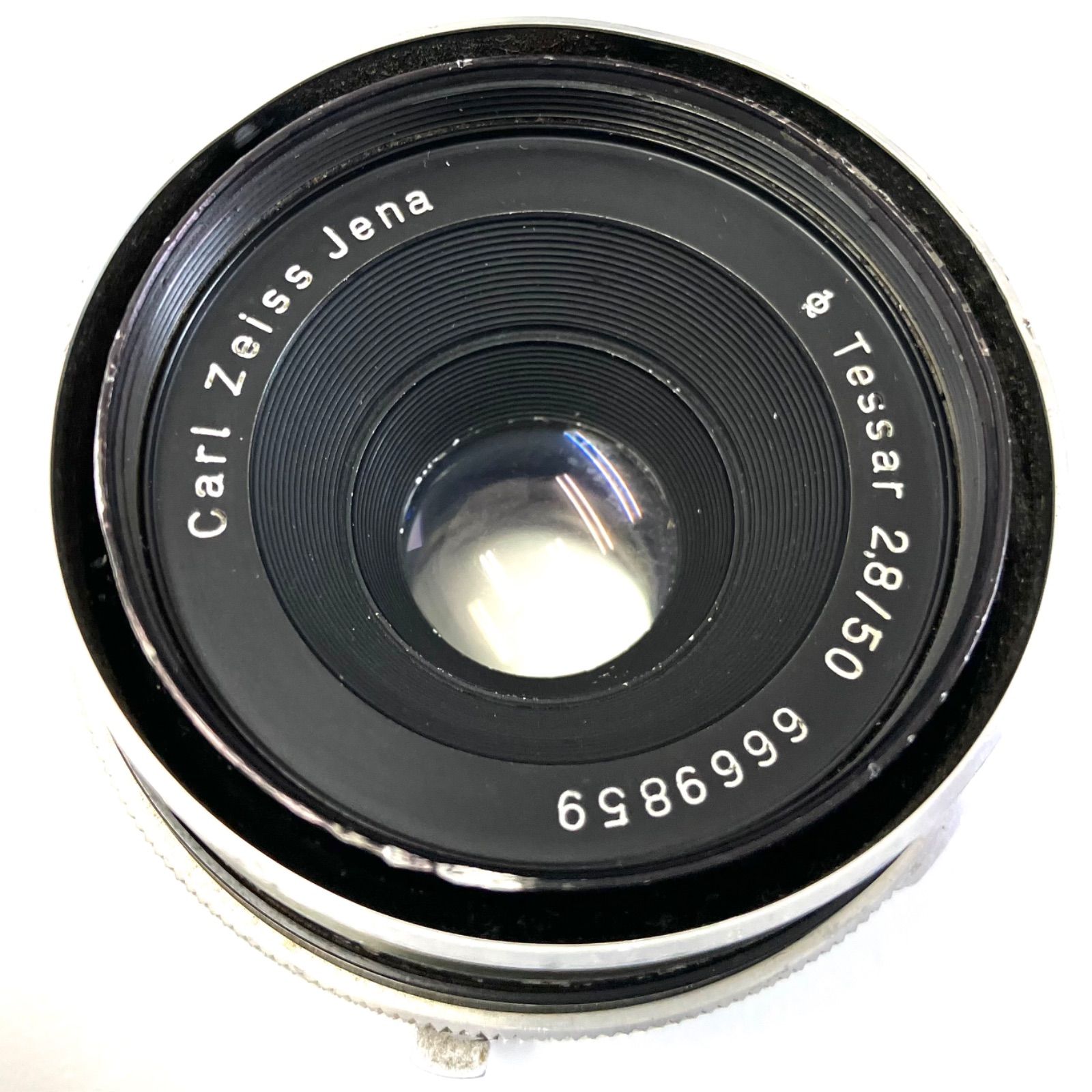 927924】 Carl Zeiss Jena Tessar 50mm f2.8 M42 レンズ - メルカリ