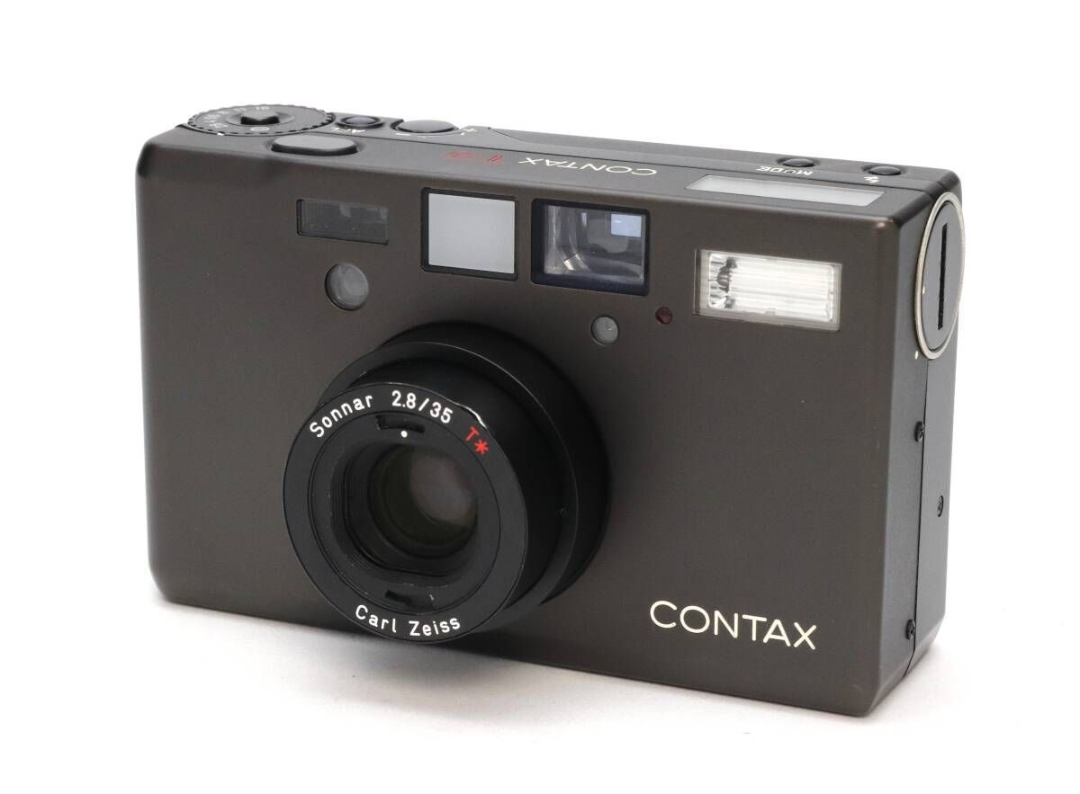 C 実用品 Contax コンタックス T3 チタンブラック シングルティース 初期不良返品対応 33-227