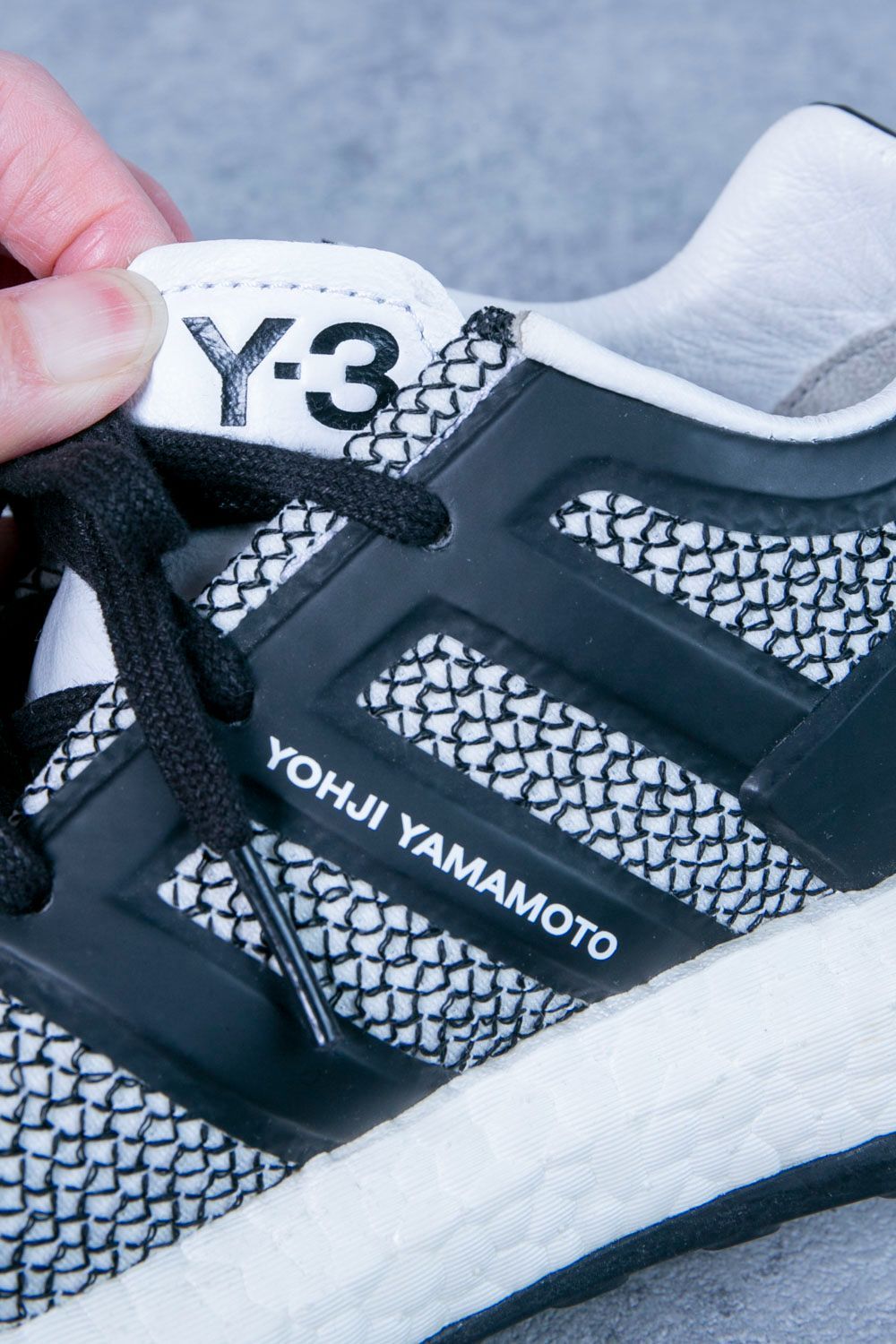 Y-3 adidas YOHJI YAMAMOTO　ワイスリー アディダス ヨウジヤマモト　PURE BOOST ZG KNITローカットスニーカー