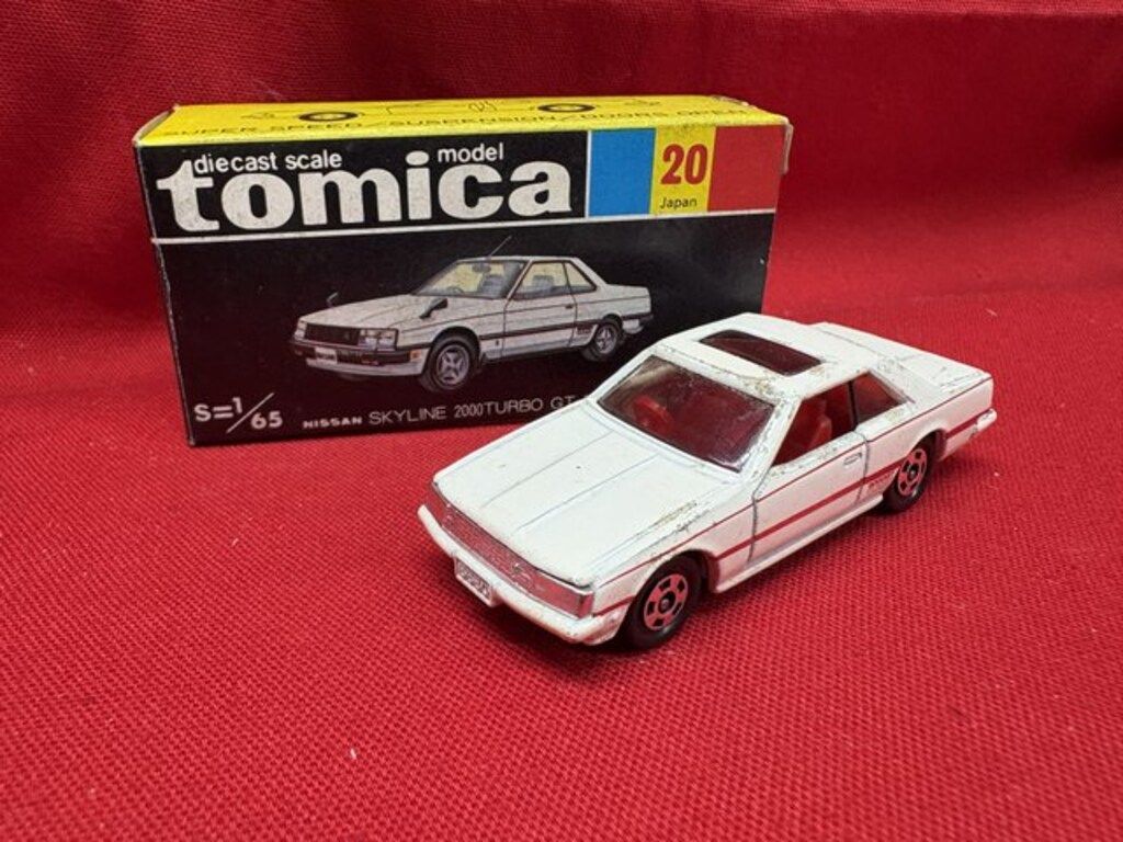 トミー トミカ/黒箱日本製 ニッサン スカイライン2000ターボGT-E