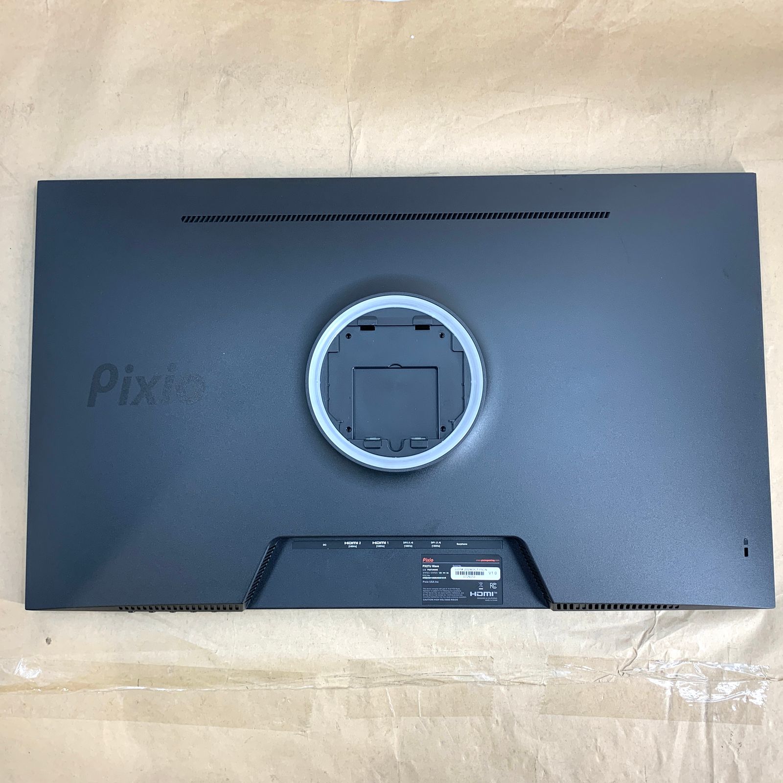 PIXIO ピクシオ ゲーミングモニター 27インチ PX27UWAVE-O ブラック CHRISTIANNAURATH_COM_BR