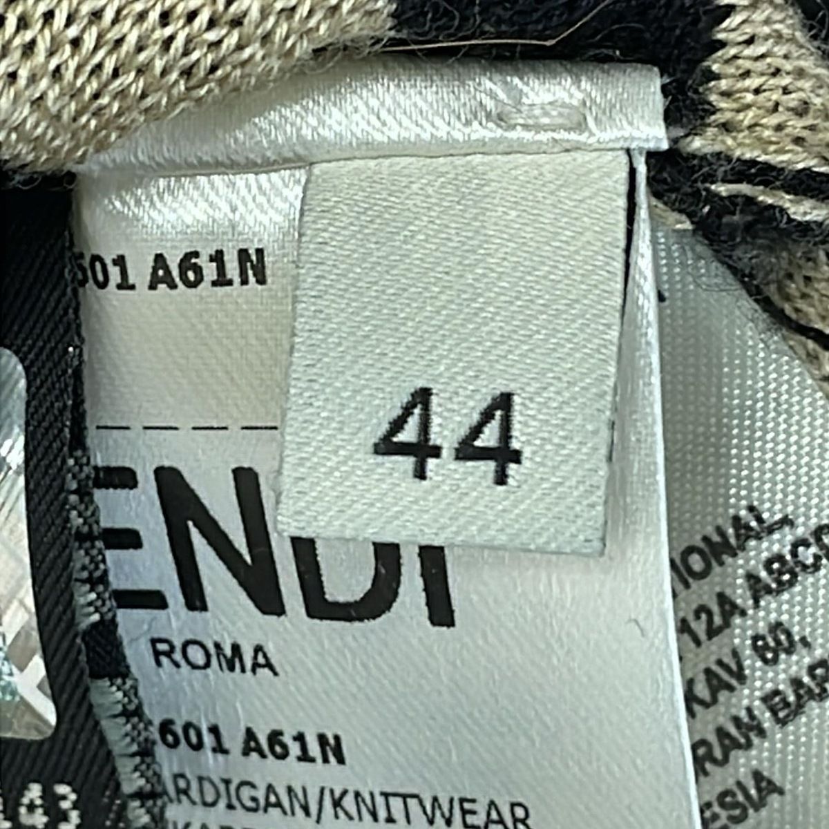 FENDI(フェンディ) カーディガン サイズ44 L レディース美品