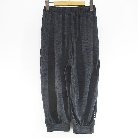 ヘッド HEAD スポーツウェア クロップド サルエルパンツ M 黒系