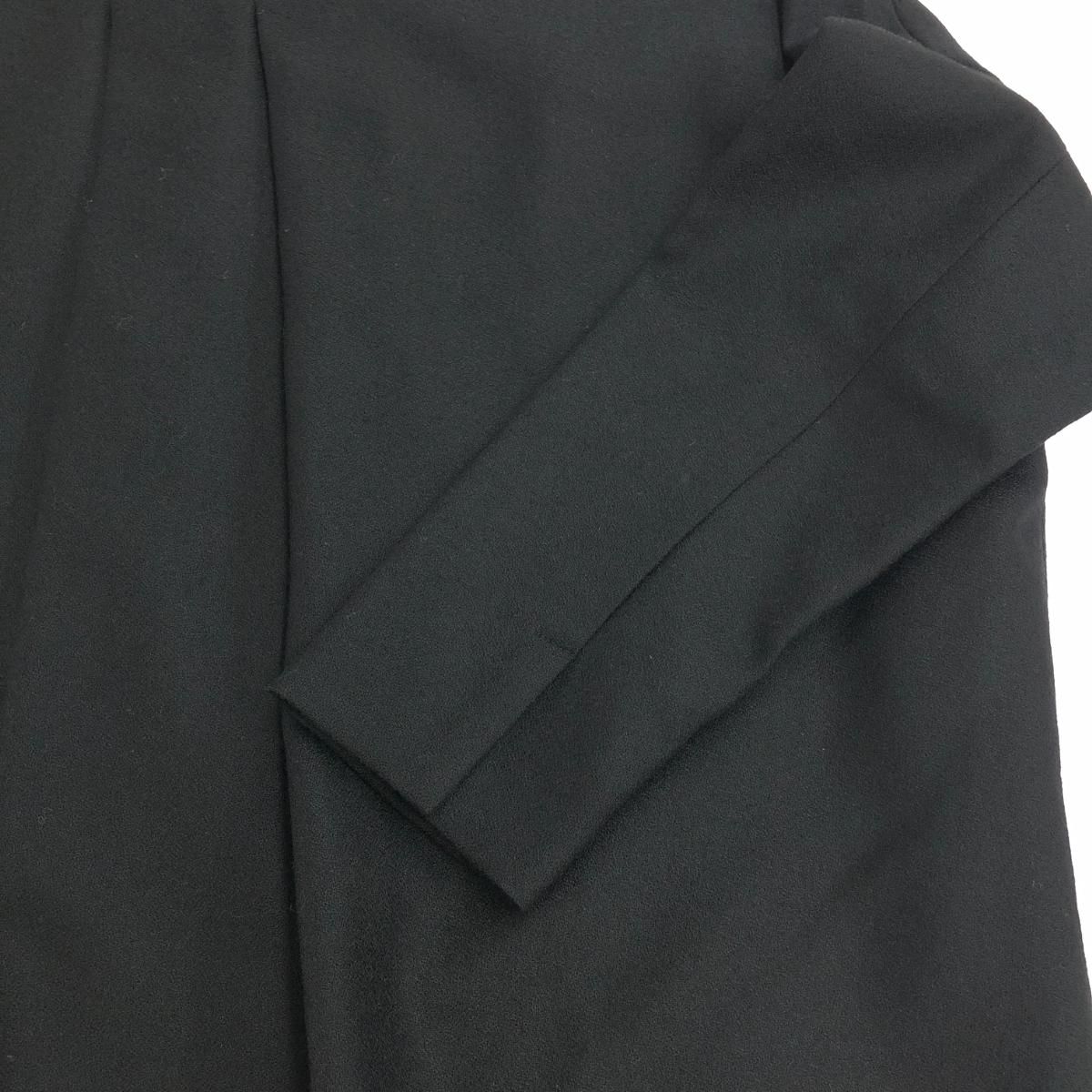 evam eva エヴァムエヴァ 長袖ロング ワンピース サイズ:2 ブラック  