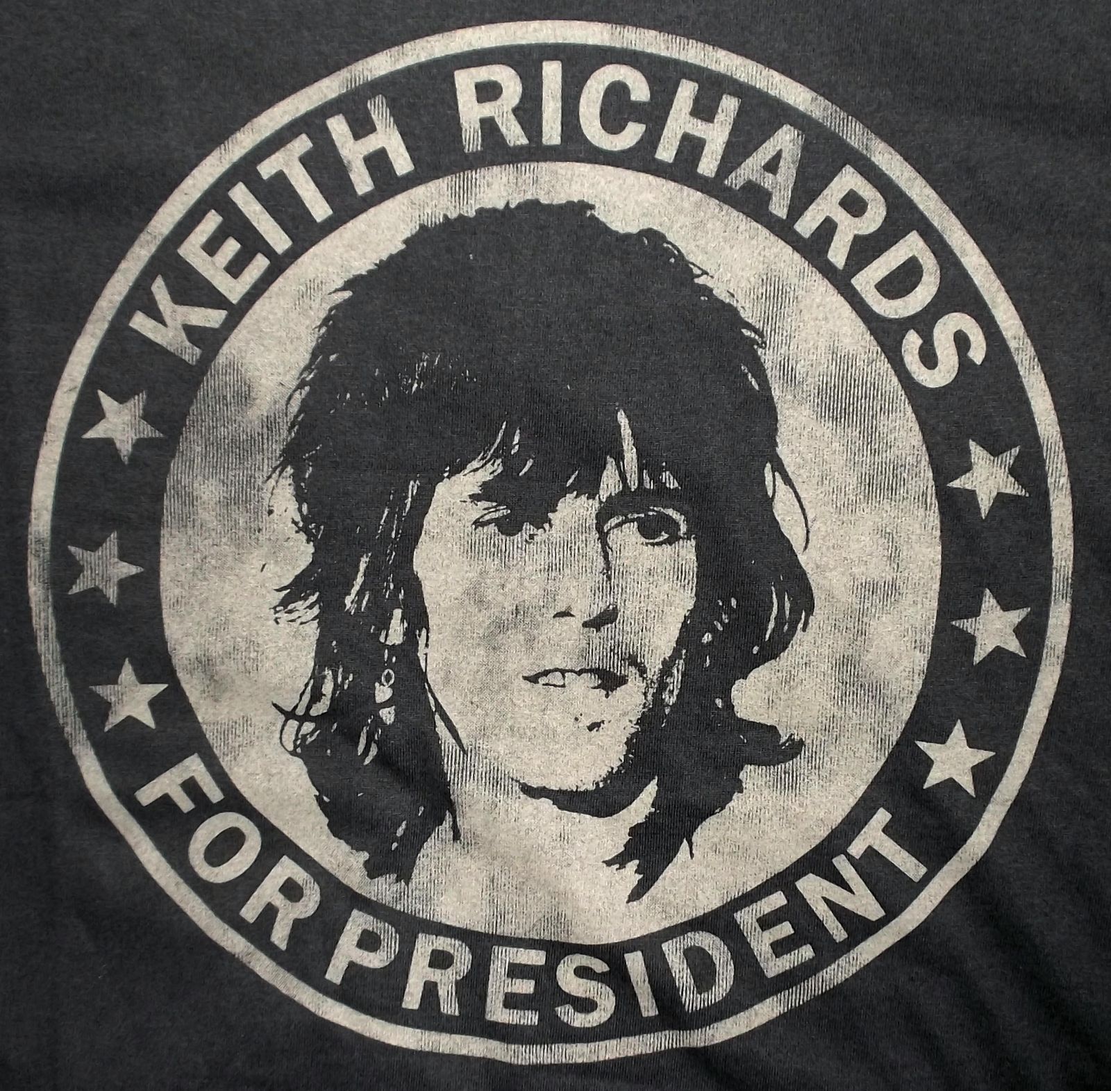 ローリング ストーンズ Tシャツ Keith for President 正規品