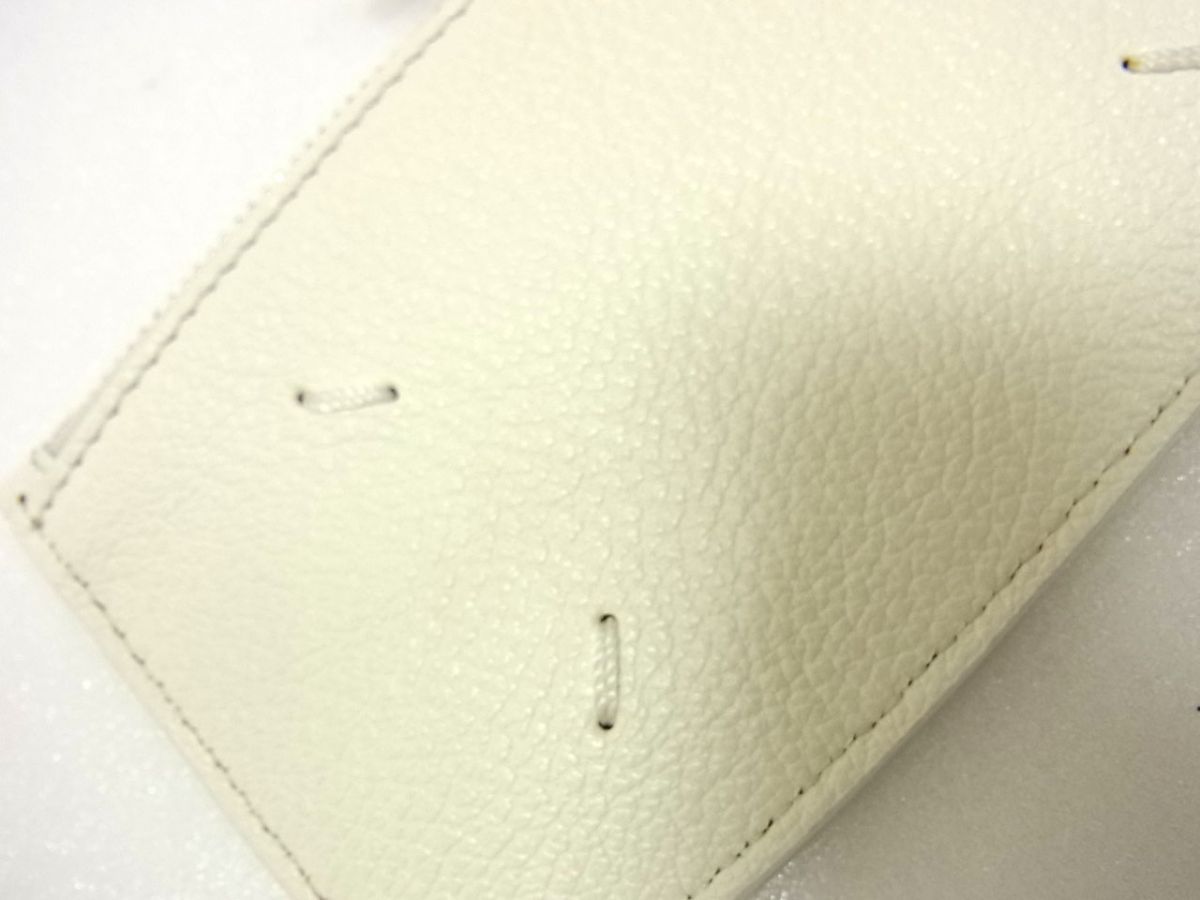 美品 23ss☆Maison Margiela ケース 4ステッチ カードケース フラグメントケース イタリア製 男女兼用 山羊革 メゾンマルジェラ 並行輸入品】メゾンマルジェラ Maison Margiela 4ステッチ