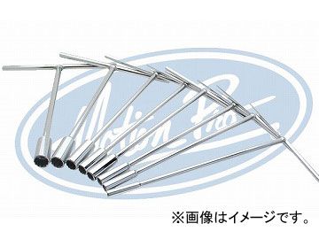 2輪 ヤザワ モーションプロ インチTハンドル スチール (ポリッシュクローム仕上げ) YM08-0313(P012-4209) 11/16″ JAN：4580219062786