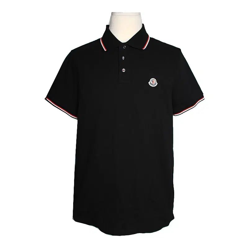 MONCLER(モンクレール) メンズ 黒 ピケ シャツ 100