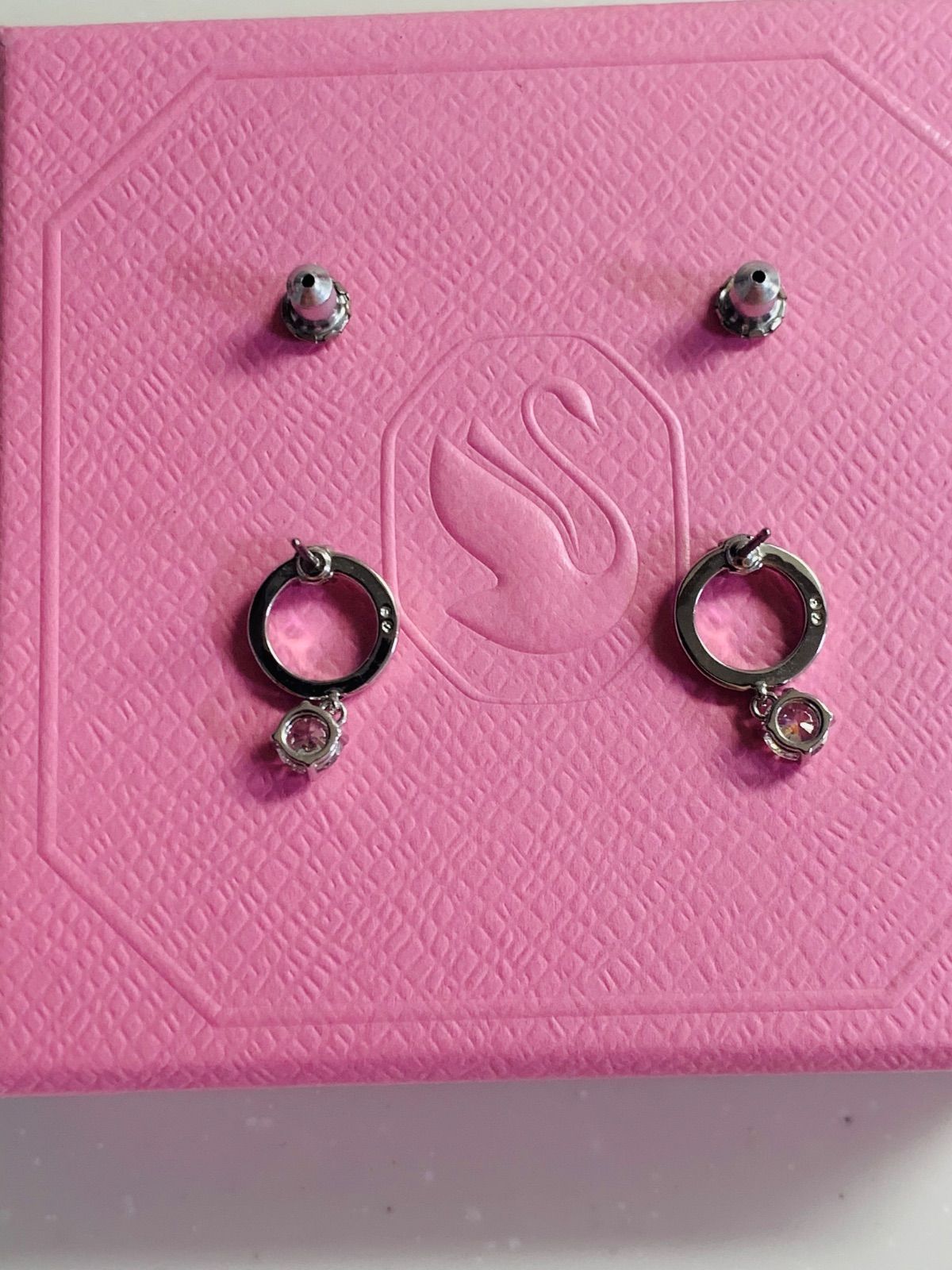 スワロフスキー　ピアス　Constella フープ　正規品　新品　箱付 SWAROVSKI スワロフスキー ピアス Swarovski Constella サークル