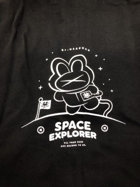 宇宙探検家うさちゃんせんせえパーカー(M)【名取さな】