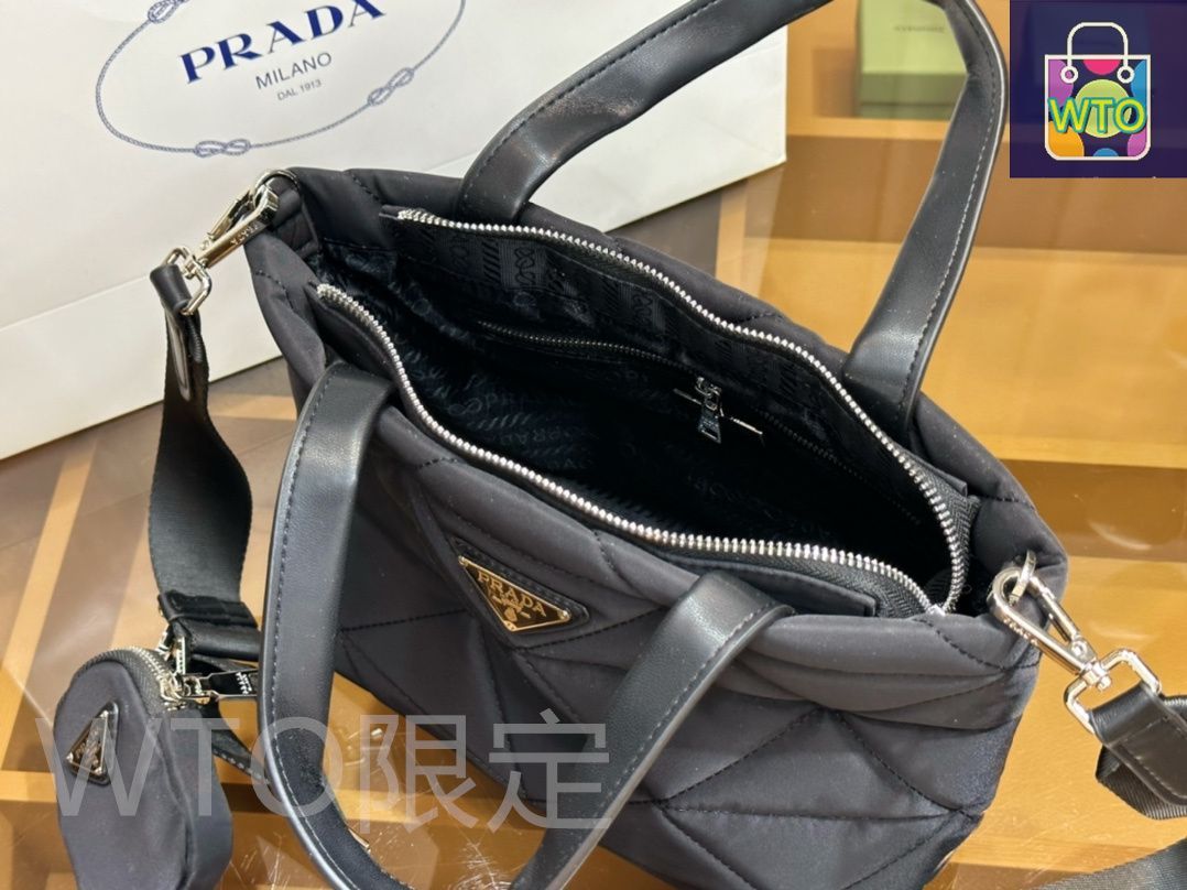 プラダ三点セット 極美品 プラダ PRADA ショルダーバッグ ハンドバッグ 財布 3点