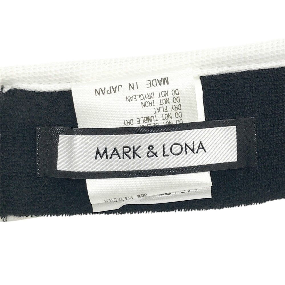MARK & LONA サンバイザー ホワイト FREE メンズ　未使用品 MARK & LONA サンバイザー ホワイト FREE メンズ 未使用品 MARK