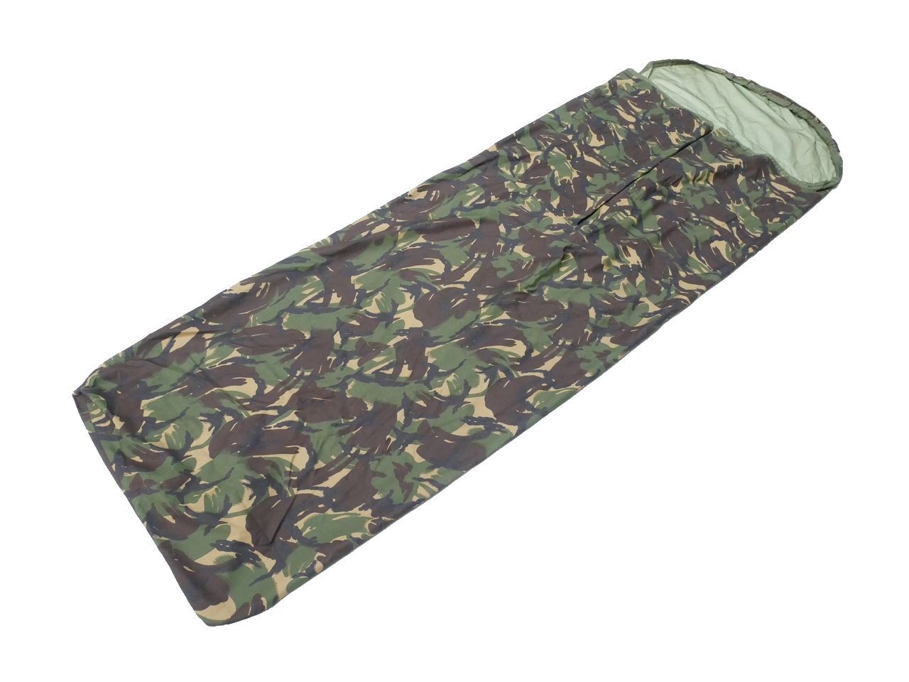 イギリス軍 MVP スリーピングバッグカバー ビビィバッグ DPMカモ 良 画像現品a