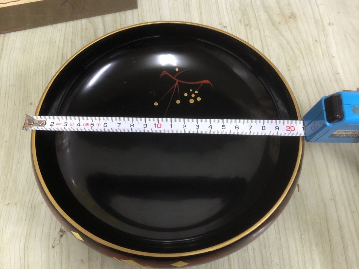 伝統工芸品　漆器　秀衡塗　南部　文秀堂　銘々皿 菓子皿 15客 伝統工芸品 漆器 秀衡塗 南部 文秀堂 銘々皿 菓子皿 15客 - メルカリ