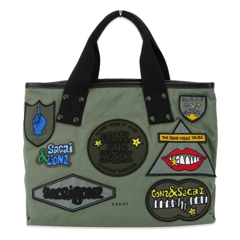 未使用 sacai サカイ Gonz Multi Patch Tote 24-0879S トート