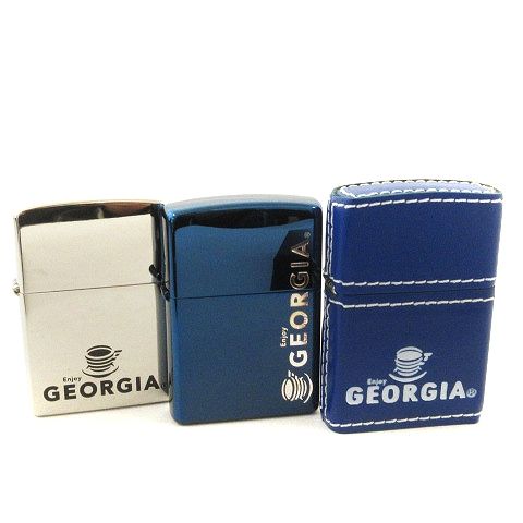 ジッポー ZIPPO ジョージア GEORGIA 3点セット オイルライター 喫煙具 