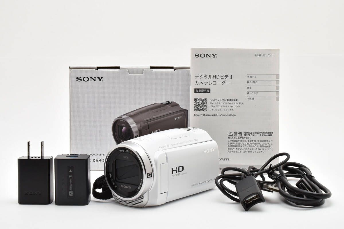 上品 ソニー SONY HDR-CX680 元 き W1032＃3180
