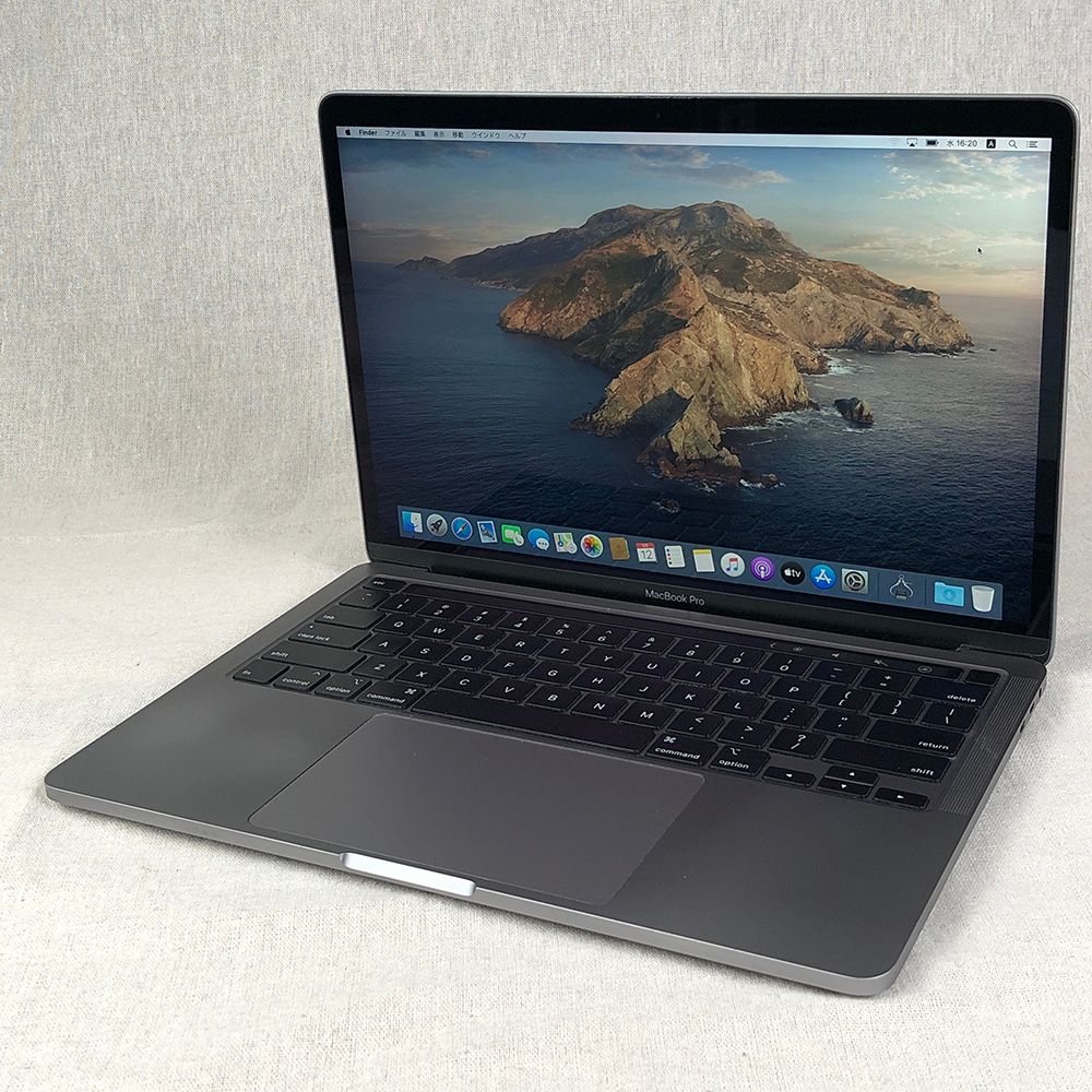 ジャンク品・本体のみApple MacBook Pro (13インチ， 2020， Thunderbolt 3ポート x 4)【i7・16GB・512GB】画面表示色異常 A2251 EMC3348/LT-JUNK-250404（279179）