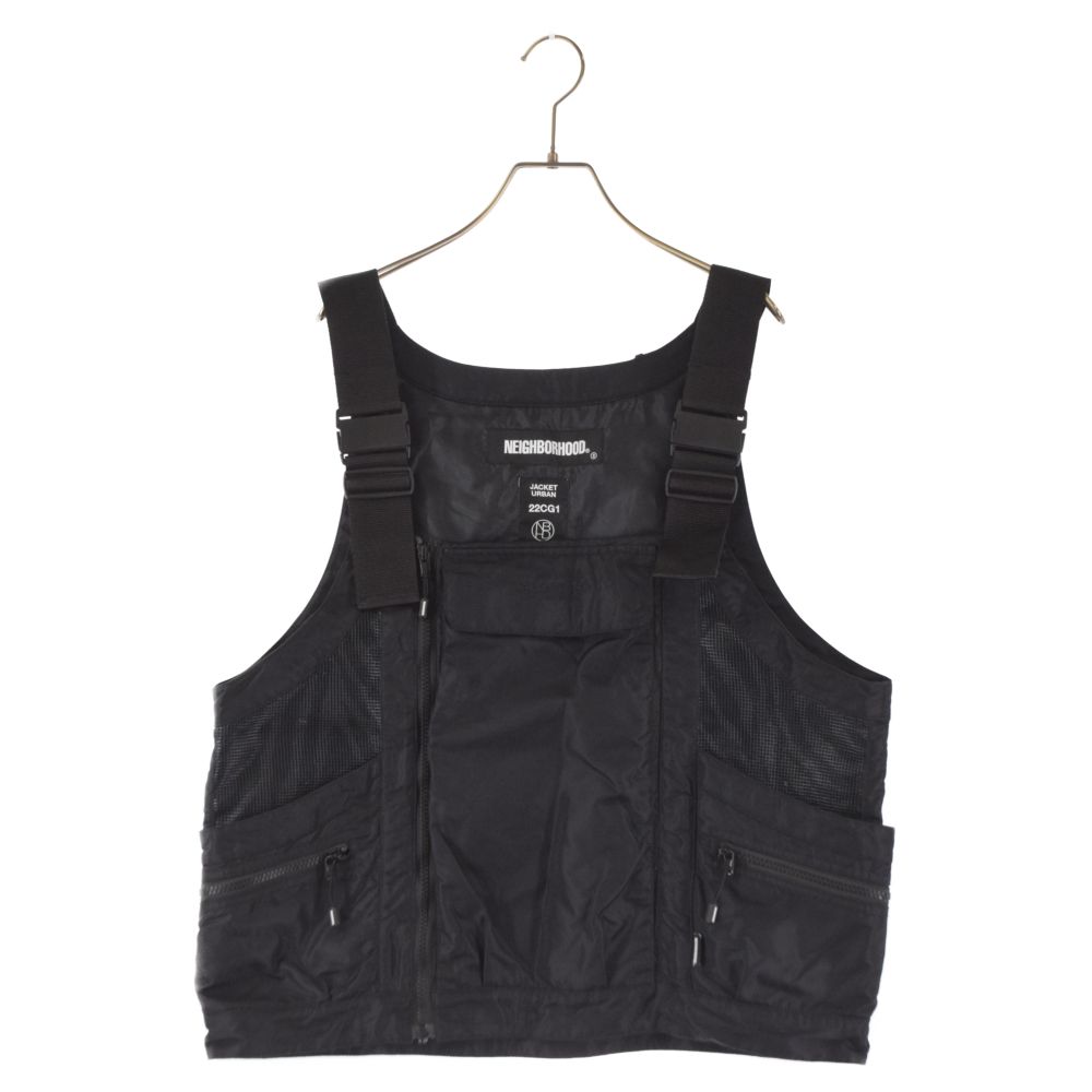 トップス NEIGHBORHOOD E-VEST BLACK NEIGHBORHOOD E-VEST BLACK