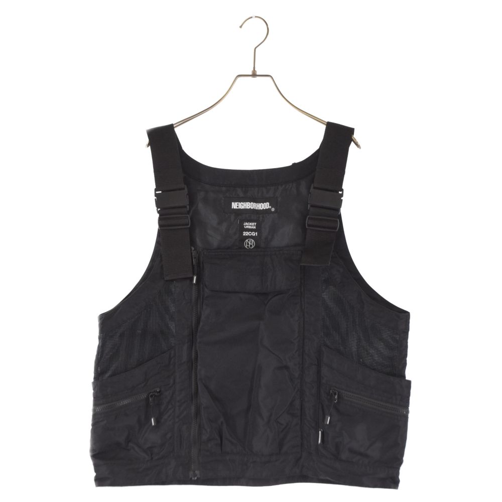 NEIGHBORHOOD (ネイバーフッド) 22SS TOOL POCKET/N-VEST 221TSNH-JKM07 ツール ポケット ベスト  ブラック - メルカリ