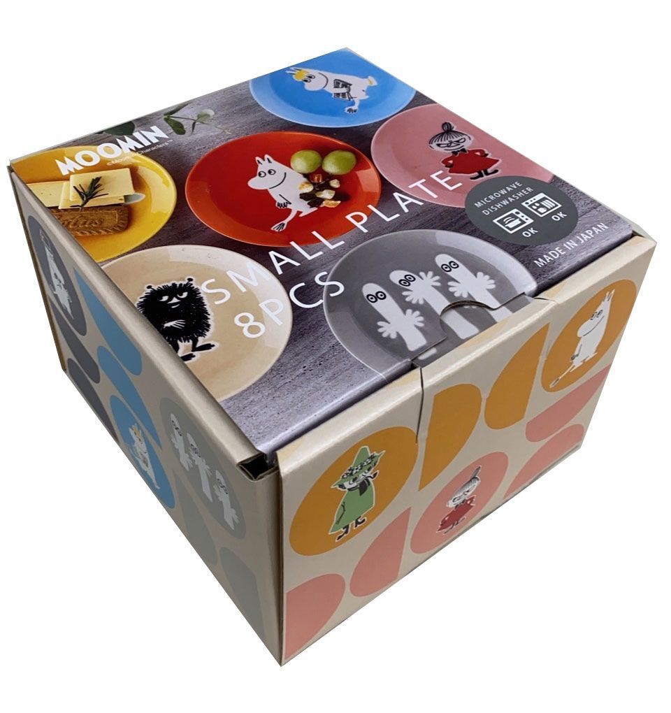 送料無料】MOOMIN/ムーミン スモールプレート8枚セット 直径15cm
