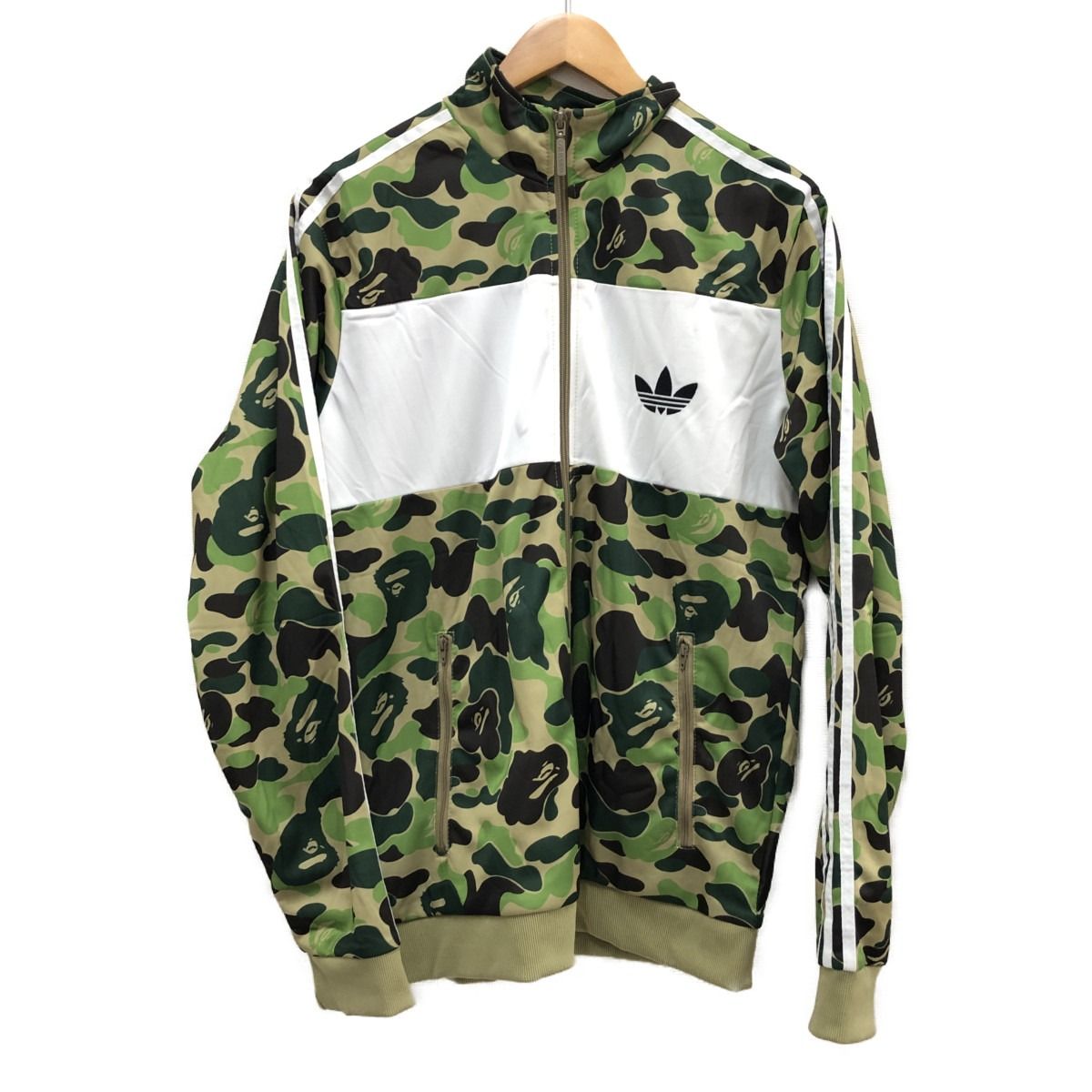 a bathing ape × adidas トラックジャケット