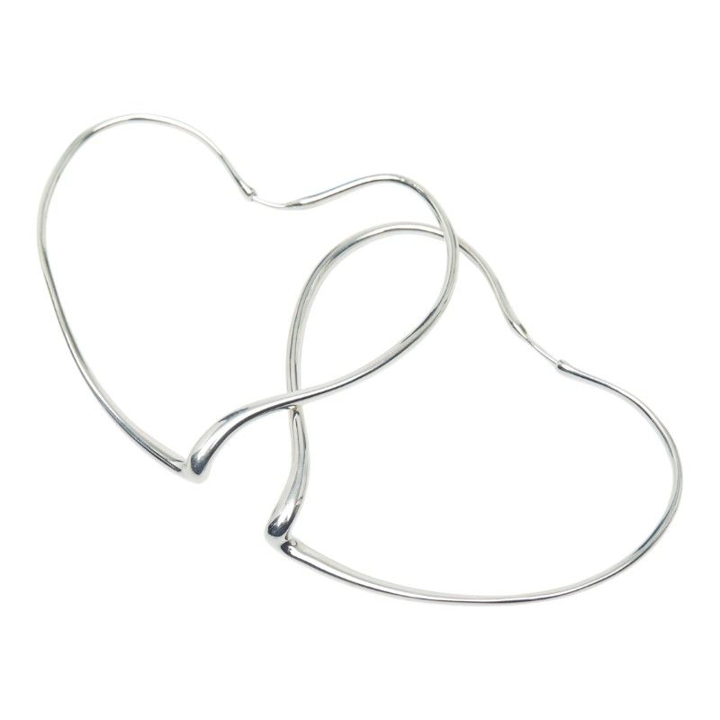 楽天市場】Tiffany&Co. ティファニーオープンハートフープピアス