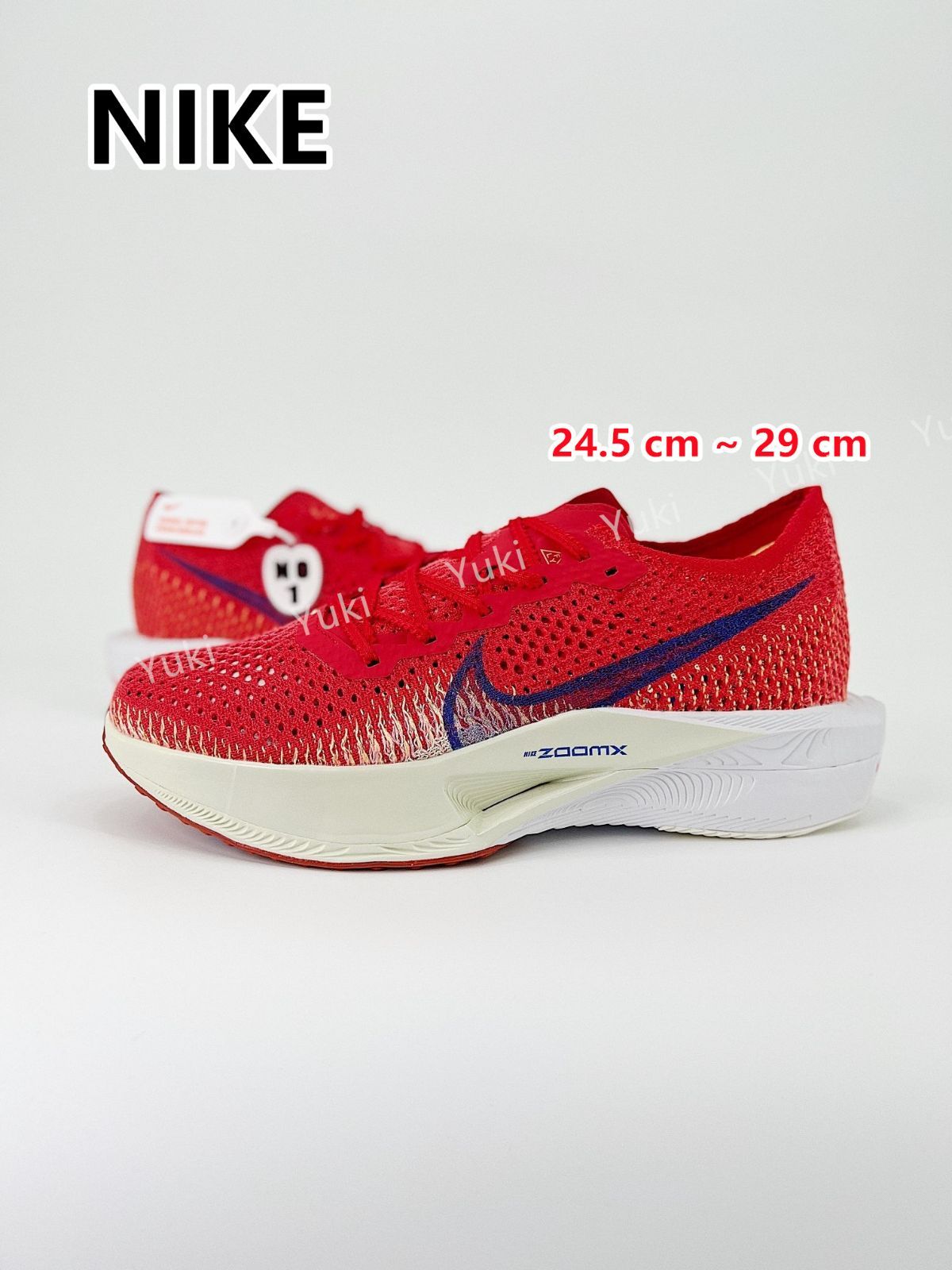 新品 未使用  NIKE ZOOMX VAPORFLY NEXT% 3 UNIVERSITY RED/BLUE ナイキ ズームX ヴェイパーフライ ネクスト%3 ユニバーシティレッド/ブルー DV4129-601 男女兼用