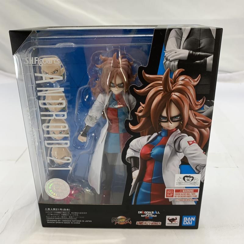 【】未開封)BANDAI S.H.Figuarts 人造人間21号(白衣) フィギュア ドラゴンボール[19]