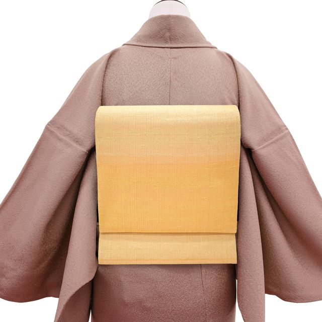 新古品】 袋帯 フォーマル 未使用 正絹 桝屋高尾 ねん金綴織 段霞文