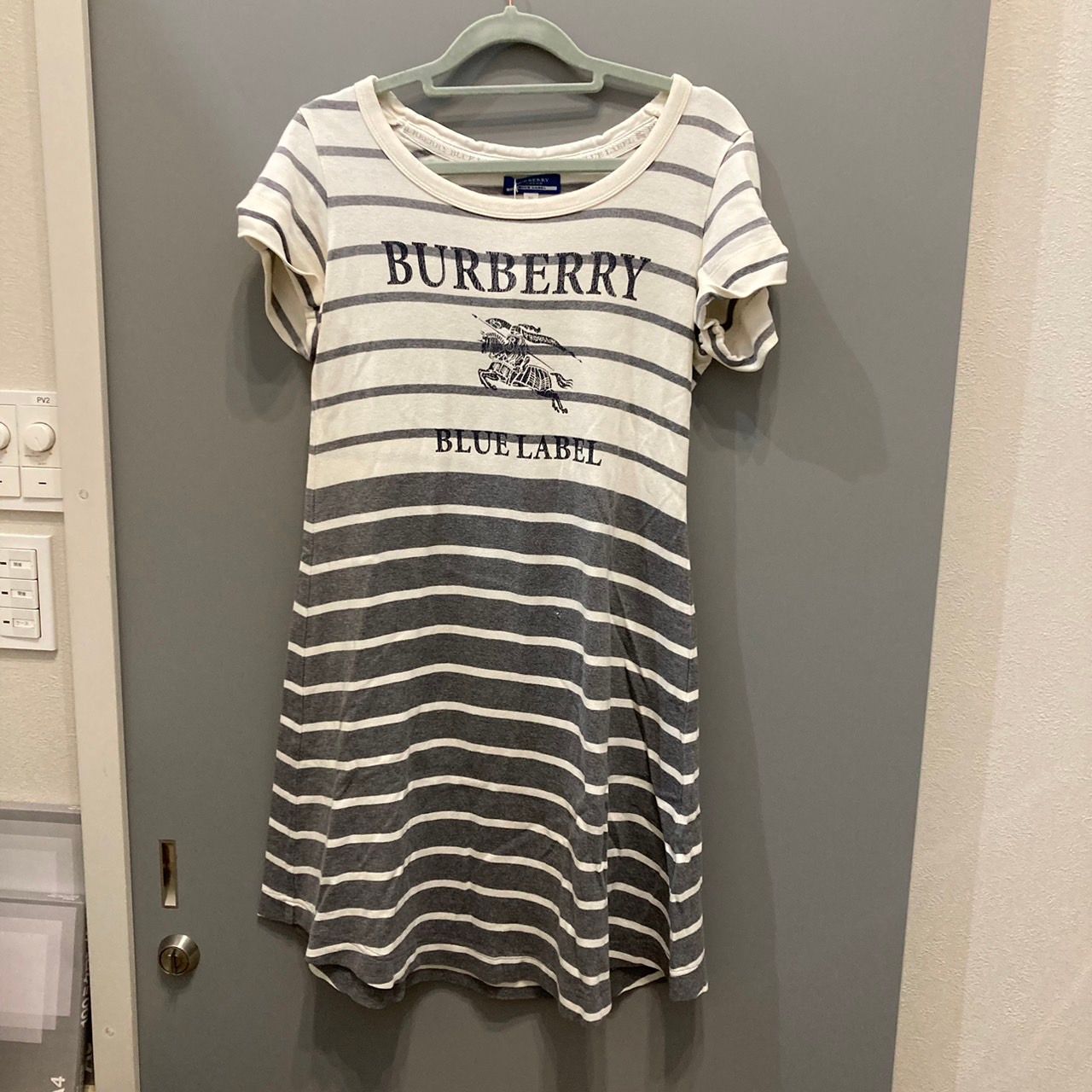 ◇BURBERRY BLUE LABEL バーバリーブルーレーベル 半袖ワンピース